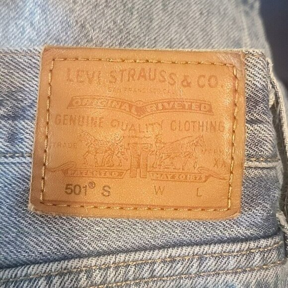 Levi's 501 Skinny Jeans in Can't Touch This Size 31 - Picture 10 of 12